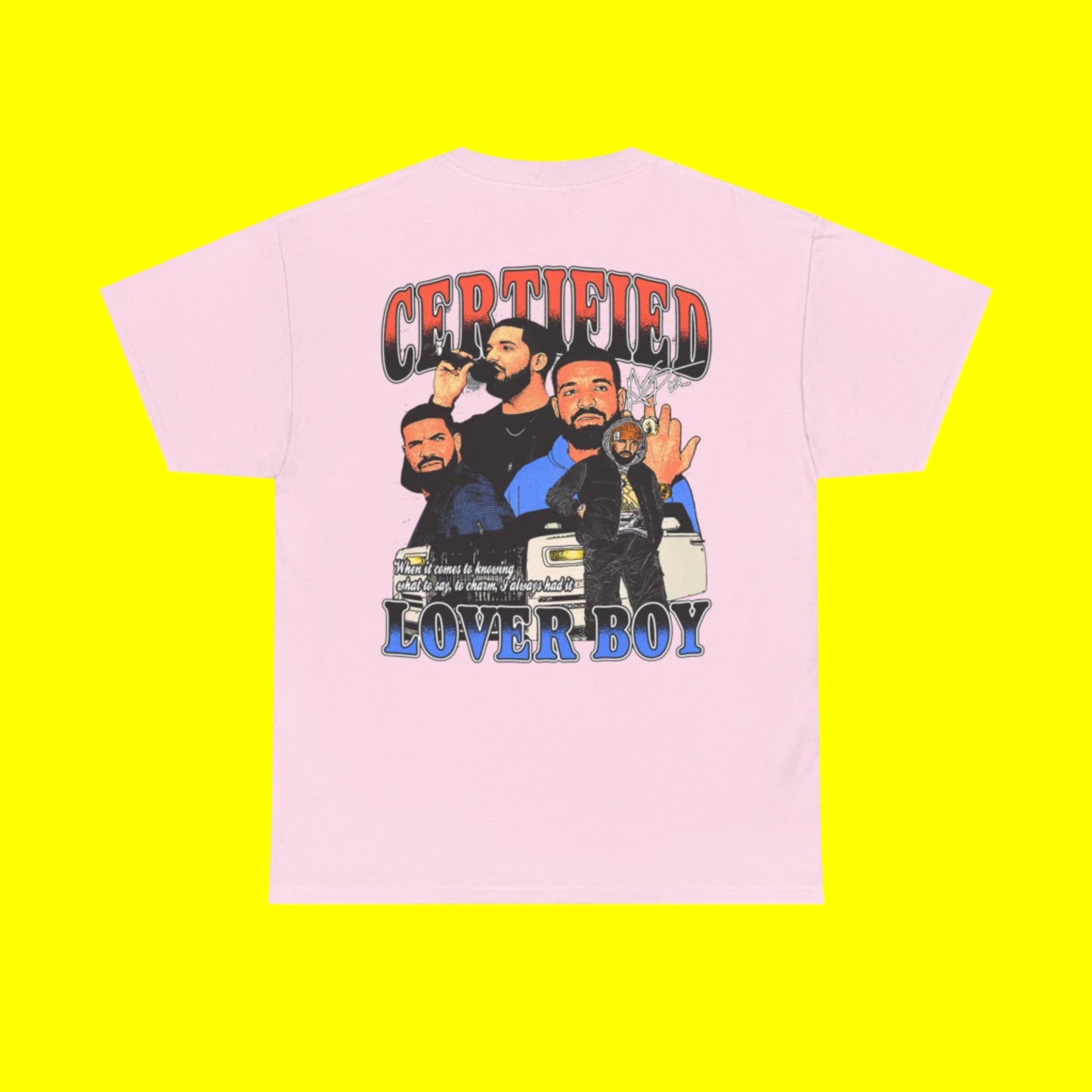 Certified Lover Boy Album Exclusive | Vintage Graphic T-shirt