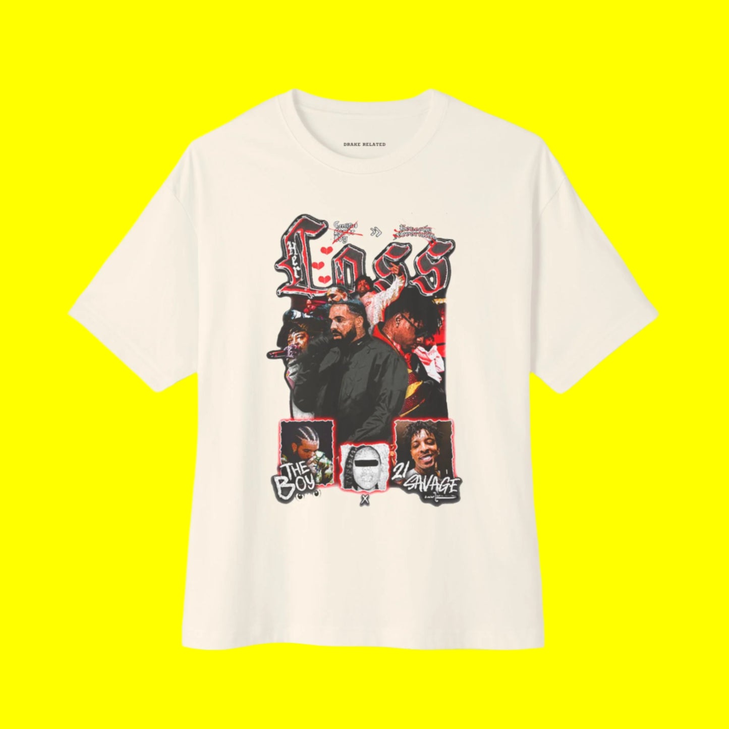 Drake The Boy & Savage Her Loss Album T-shirt | Exclusive Online Merch