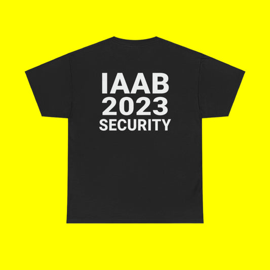 Drake IAAB Tour | It's All A Blur Tour 2023 Security T-Shirt