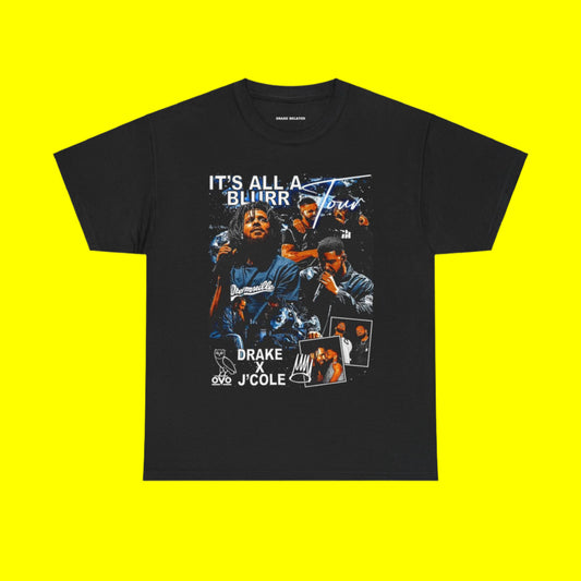 Big As The What Tour 2024 Merch Exclusive | Cole & Drake Together T-shirt