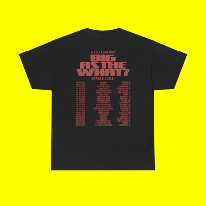 Big As The What Tour 2024 Merch | Knockout Exclusive Tour Dates T-shirt