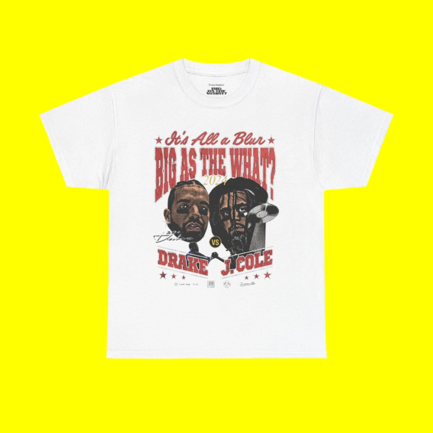 Big As The What Tour 2024 Merch | Knockout Exclusive Tour Dates T-shirt